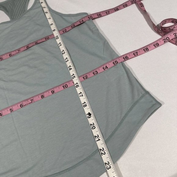 NWT $68 Sweaty Betty [ XXS ] Breathe Easy Run Tank Top in Mist Blue‎ - Picture 3 of 13
